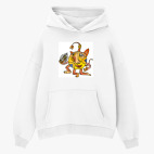 Толстовка худи оверсайз