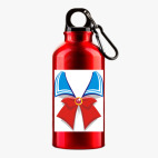 Металлическая бутылка 400 мл UV-DTF