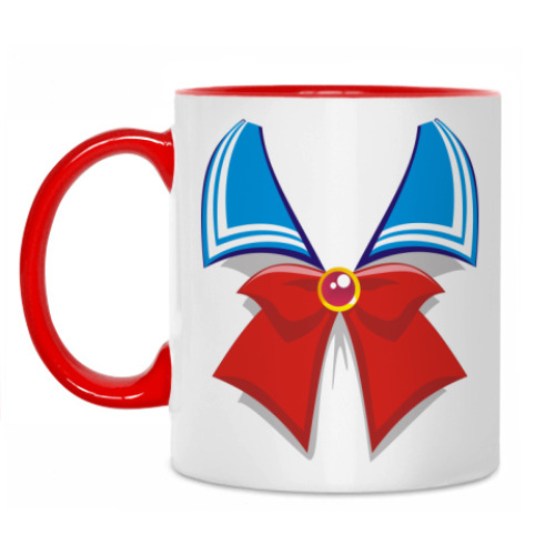 Кружка с принтом сейлор фуку