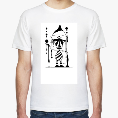 Футболка с принтом Смола