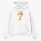 Толстовка худи оверсайз