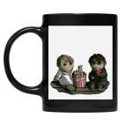 Кружка цветная UV-DTF