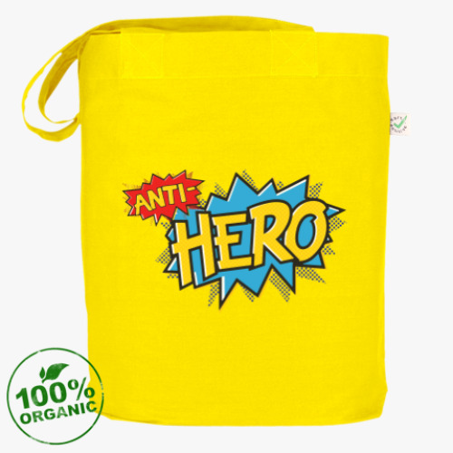 Сумка шоппер с принтом Anti-Hero