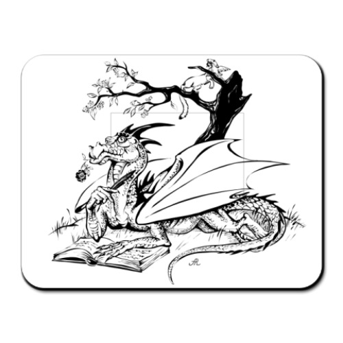 Коврик для мыши с принтом  Dragon&Rose