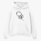 Толстовка худи оверсайз