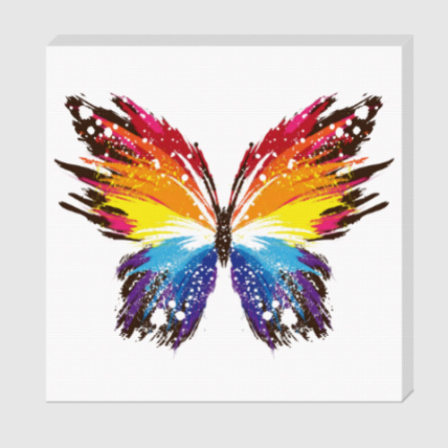 Холст с принтом Бабочка