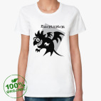 Женская футболка органик