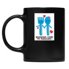 Кружка цветная UV-DTF