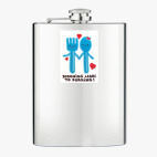 Фляжка стальная