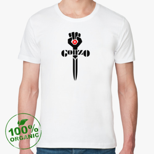 Футболка из органик-хлопка с принтом Gonzo
