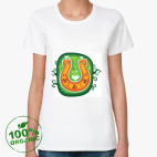 Женская футболка органик