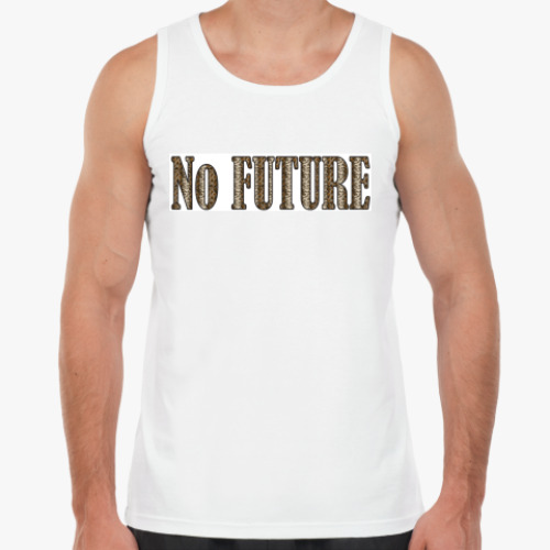 Майка с принтом No FUTURE