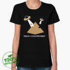 Женская футболка органик