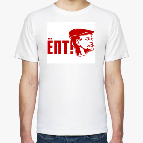 Футболка с принтом Епт!