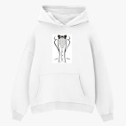 Толстовка худи оверсайз