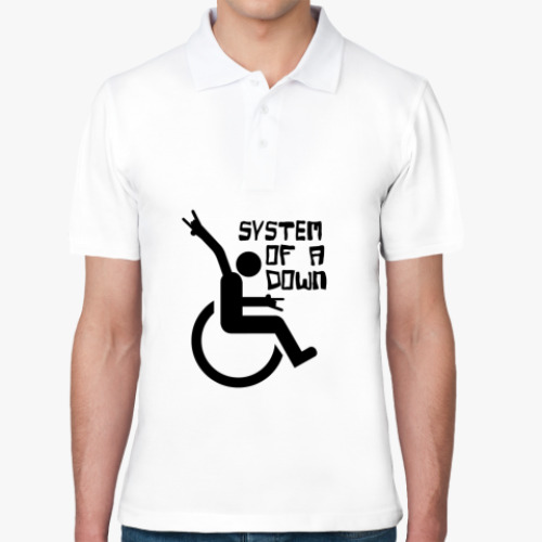 Рубашка поло с принтом SOAD