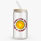 Банка с бамбуковой крышкой