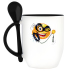 Кружка с ложкой