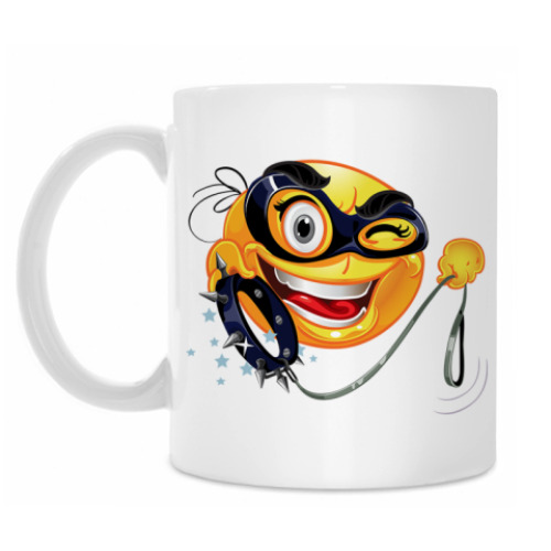 Кружка с принтом Смайл