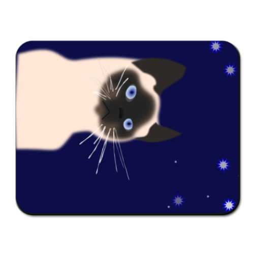 Коврик для мыши с принтом 'Поймаю твою мышь'