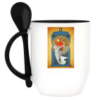 Кружка с ложкой