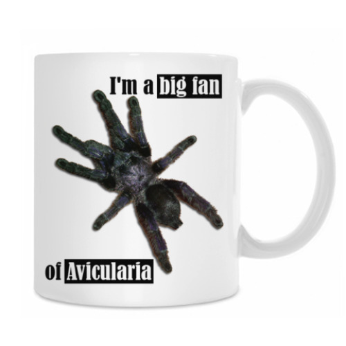 Кружка с принтом Avics