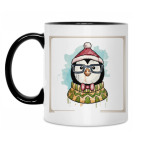 Кружка двухцветная