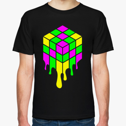Футболка с принтом Music Cube