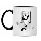 Кружка двухцветная