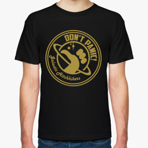 Футболка с принтом Автостопом по галактике
