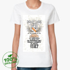 Женская футболка органик