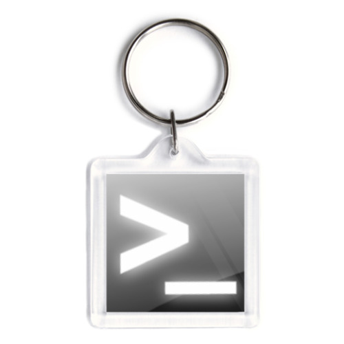 Брелок с принтом Bash