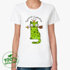 Женская футболка органик