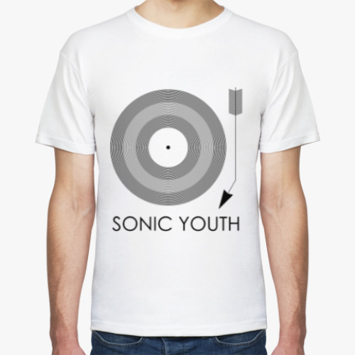Футболка с принтом Sonic Youth