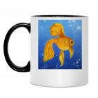 Кружка двухцветная