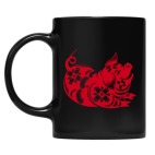 Кружка цветная UV-DTF