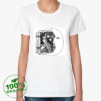 Женская футболка органик