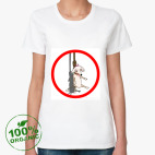 Женская футболка органик