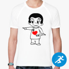 Мужская спортивная футболка