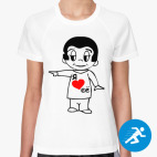 Женская спортивная футболка