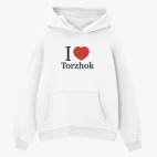 Толстовка худи оверсайз