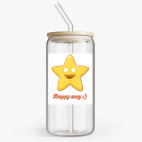 Банка с бамбуковой крышкой