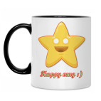 Кружка двухцветная