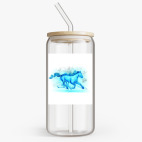 Банка с бамбуковой крышкой