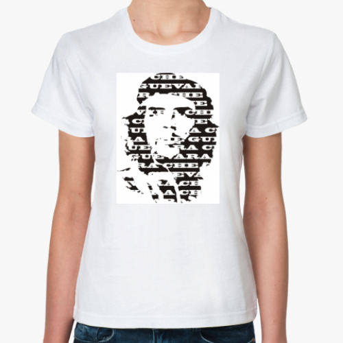 Классическая футболка с принтом Че Гевара