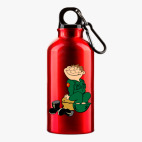 Металлическая бутылка 400 мл UV-DTF