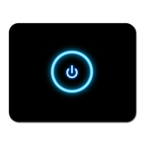 Коврик для мыши с принтом  Power