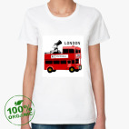 Женская футболка органик