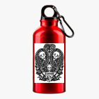 Металлическая бутылка 400 мл UV-DTF