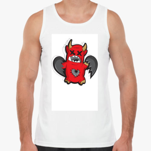 Майка с принтом Монстрик